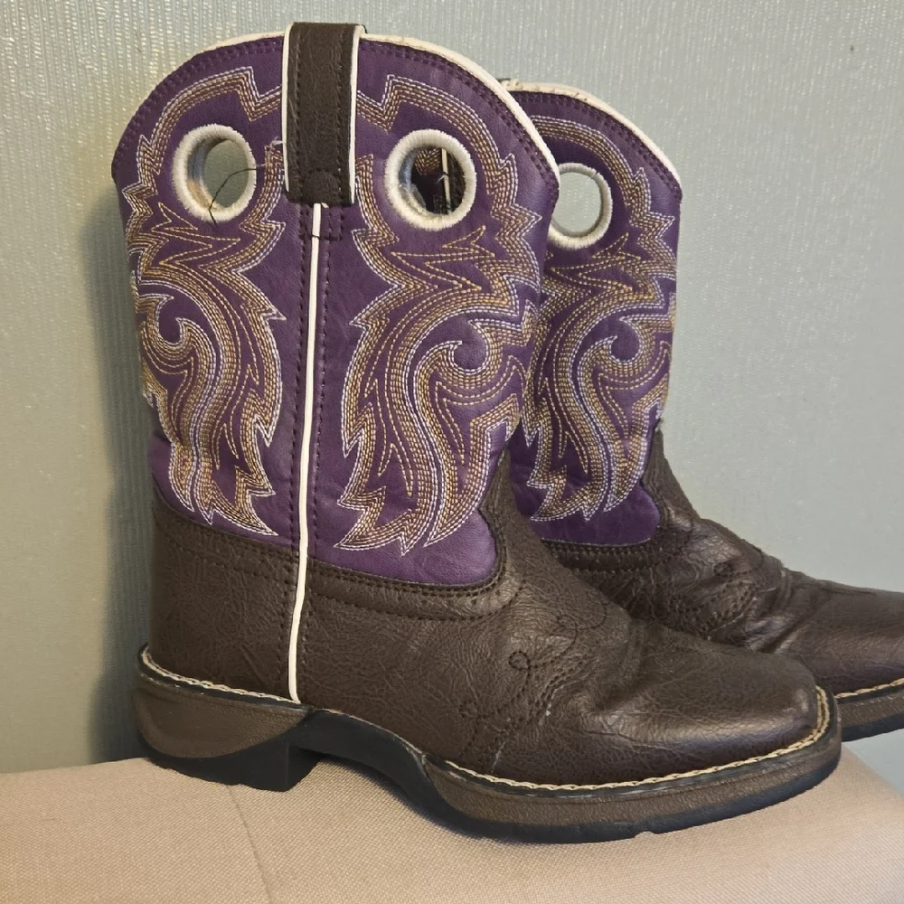 Durango Brown And Purple Slip On 8